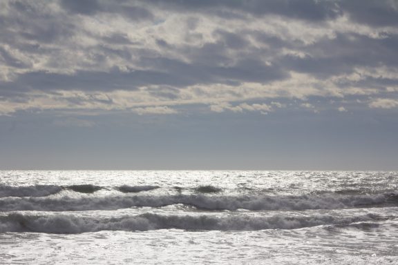 La Manche sous les nuages
